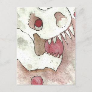 Cranberry Bog Tea Creature 04 Postcard