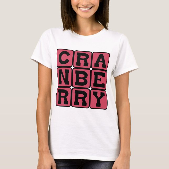 Cranberry, Fruit T-Shirt (Front)