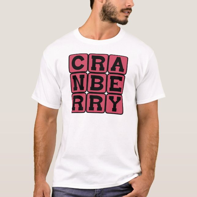 Cranberry, Fruit T-Shirt (Front)