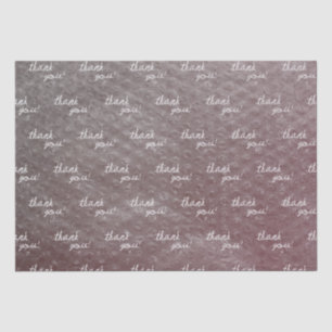 Cranberry Gradient Bubble Wrap Reseller Thank You Tissue Paper