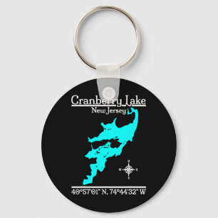 Cranberry Lake, New Jersey  Keychain