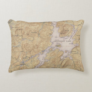 Cranberry Lake, Wanakena, Oswegatchie River Area Accent Pillow