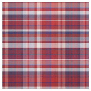 Cranberry Navy Wht Preppy Madras Style Plaid Sz6#1 Fabric