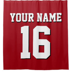 Cranberry Red White Sports Jersey Team Jersey