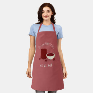 Cranberry Sauce Food Thanksgiving Apron