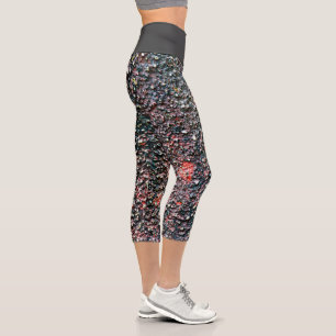 cranberry stir capri leggings