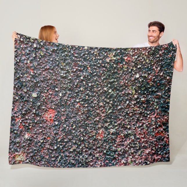 cranberry stir fleece blanket (In Situ)