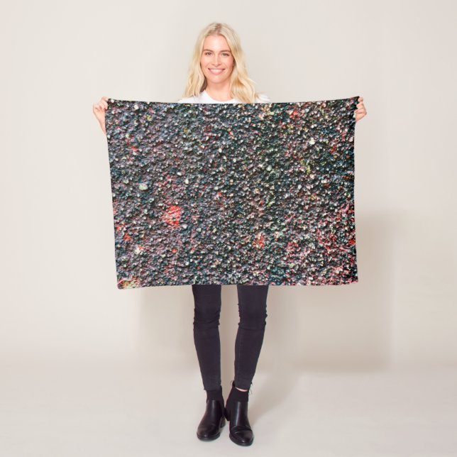 cranberry stir fleece blanket (In Situ)