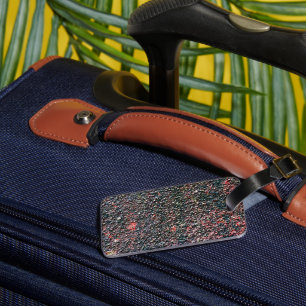 cranberry stir luggage tag