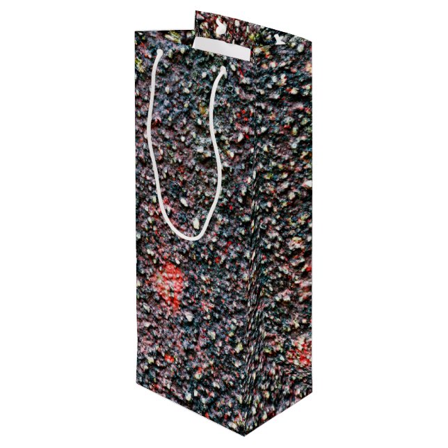 cranberry stir wine gift bag (Back Angled)