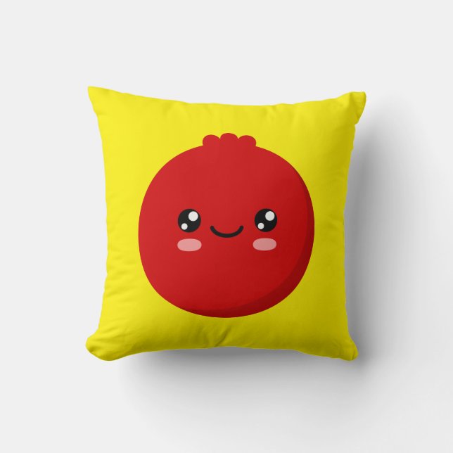 Cranberry Throw Pillow (Front)