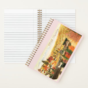 Cranbrook BC Canada painting Notebook