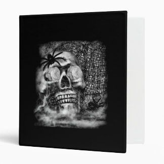 Crâne-Araignée et classeur rose