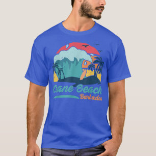 Crane Beach Barbados Beach Summer Surfing Sun Set T-Shirt