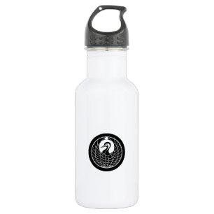 Crane circle in circle 532 ml water bottle