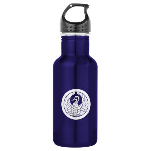 Crane circle in circle 532 ml water bottle