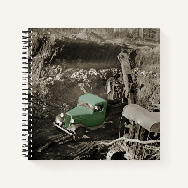 CRANE COLORSPLASH CHEVROLET OPERATING ENGINEER NOTEBOOK (Front)