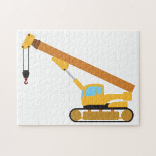Crane Construction Truck Jigsaw Puzzle