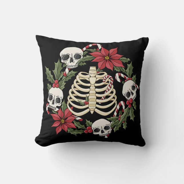 Crâne Creepmas et Coussin Ribcage (Recto)