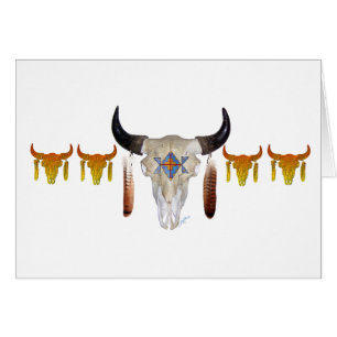 Crâne de Buffalo de sud-ouest