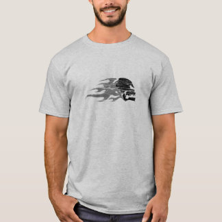 Crâne de HellRiders et T-shirt de flammes