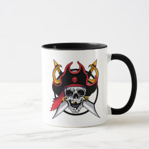 Crâne de Mug Pirate Café