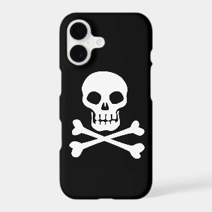 Crâne de pirate et os croisés
