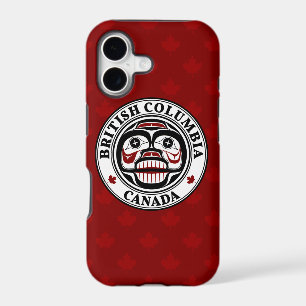 Crâne de pleurs de l'art rouge amérindien