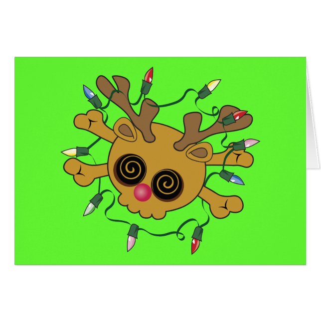 Crâne de rennes (Devant horizontal)