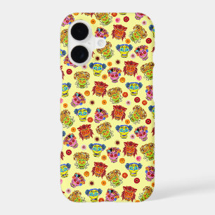 Crâne de sucre floral