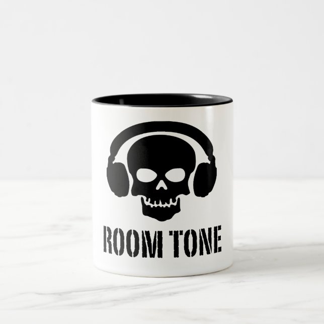 Crâne de ton de pièce - tasse pour des mixeurs son (Centre)