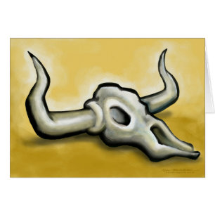 Crâne de vache