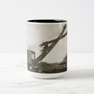 CRANE D'INGÉNIERIE DU NORD-OUEST SHOVEL MUG DÉBUT