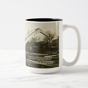 CRANE D'INGÉNIERIE DU NORD-OUEST SHOVEL MUG DÉBUT