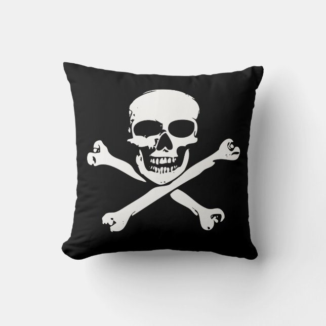 Crâne et coussin d'os croisés (Recto)