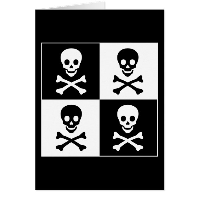 Crâne et os croisés (Devant)