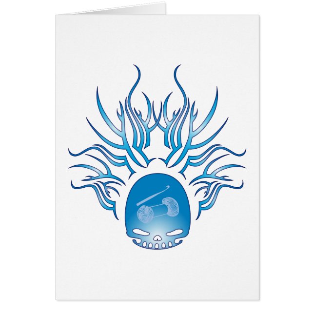 Crâne faisant du crochet (Devant)