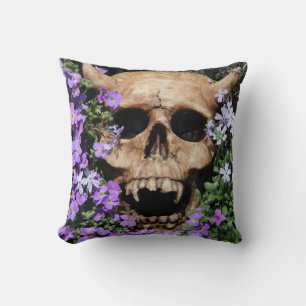 Crâne - gothique / Coussin