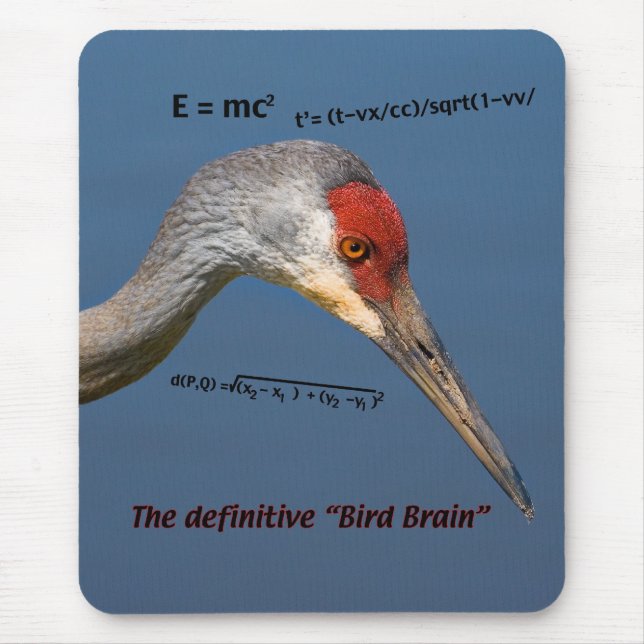 Crane Head Mousepad (Front)