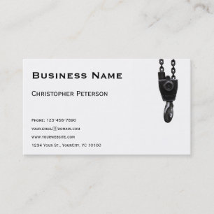 Crane hook Business Card