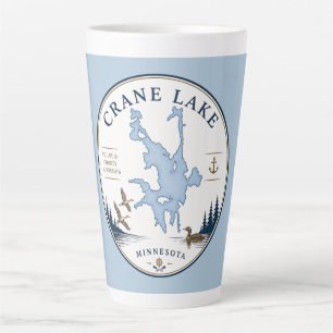 Crane Lake, Minnesota Cabin/Vacation Home Latte Mug