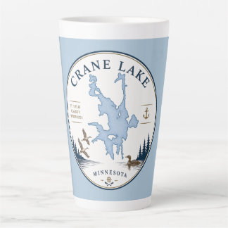 Crane Lake, Minnesota Cabin/Vacation Home Latte Mug