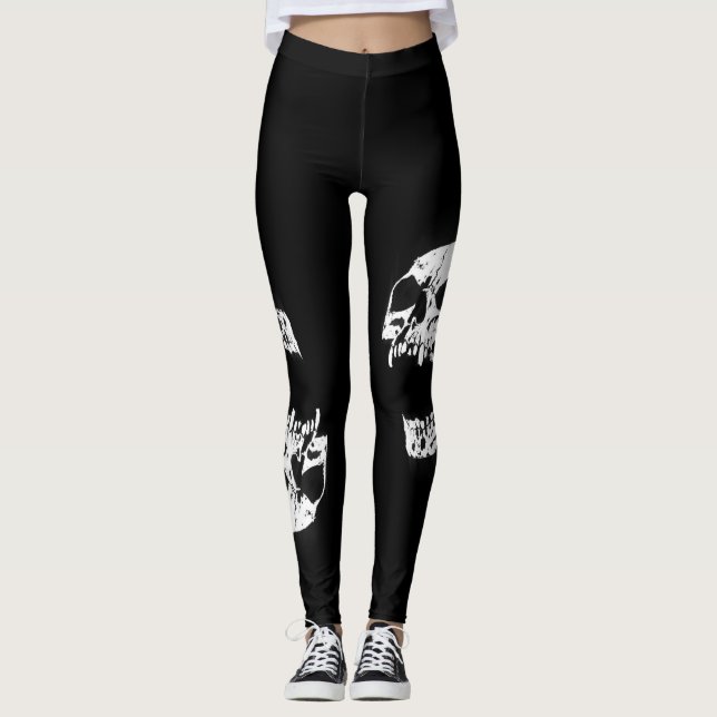 crâne leggings (Devant)