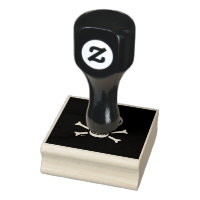 Crâne n Bones Tampon noir