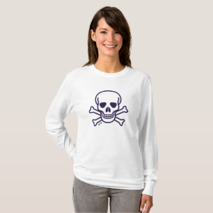 Crâne n os femmes à manches longues T-shirt