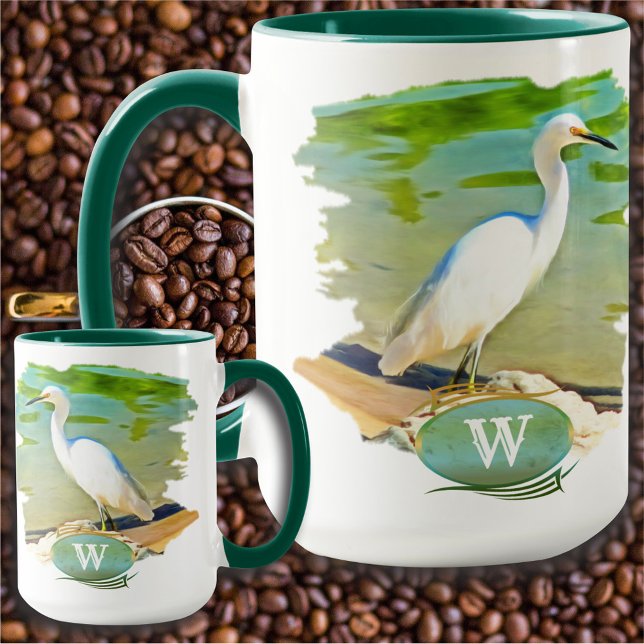 Crane On The Mismaloya River 0335 Mug (Creator Uploaded)