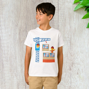 Crane Operator And Construction Worker T-Shirt