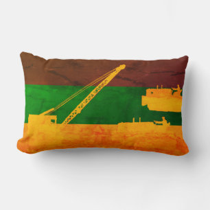 CRANE OPERATOR BULLDOZER OPERATING ENGINEER LUMBAR PILLOW