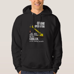 Crane Operator Definition Hoodie