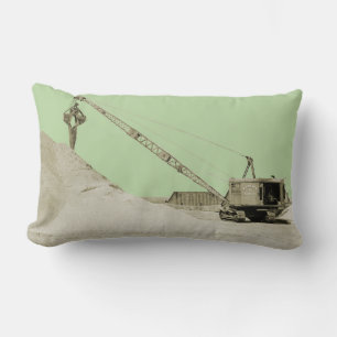 CRANE OPERATOR EARLY NORTHWEST MODEL 104 CLAMSHELL LUMBAR PILLOW